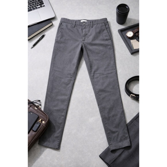 Goodfellow & Co Other - Goodfellow & Co Mens Comfort Wear‎ Chino Pants Gray Stretch 33x30 NWT